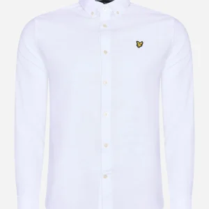 Cotton linen shirt - white