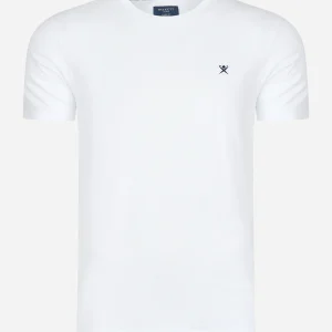 Embroidered logo t-shirt - white
