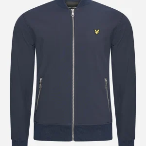 Softshell bomber jacket - dark navy