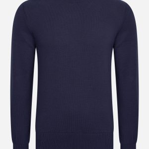 Crew neck knit - ink navy