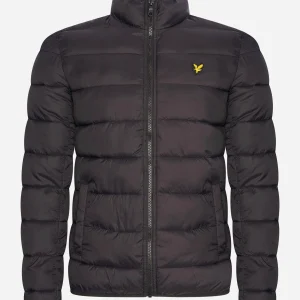 Lightweight padded jacket - jet black