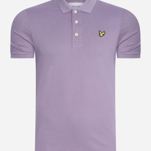 Plain polo shirt - billboard purple