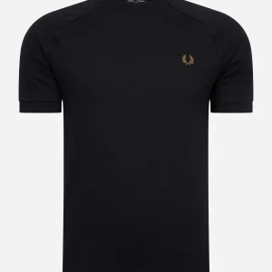 Chequerboard t-shirt - black