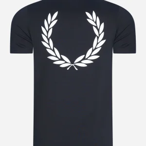 Graphic branded t-shirt - black