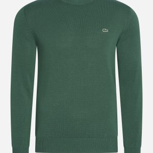 Cotton sweater - garden green