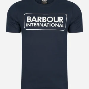 Essential large logo tee - international navy