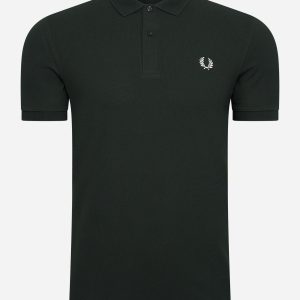 Plain fred perry shirt - night green