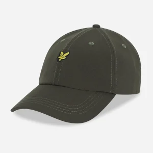 Seersucker baseball cap - seaweed