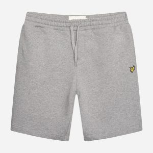 Sweat short - mid grey marl