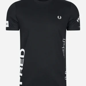 Bold branding t-shirt - black