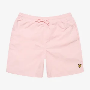Plain swimshort - stonewash pink