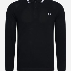 LS twin tipped shirt - black