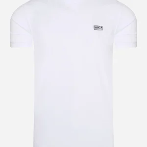 Essential small logo tee - white