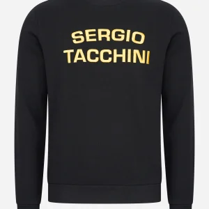 Reinaldo crew neck sweat - black