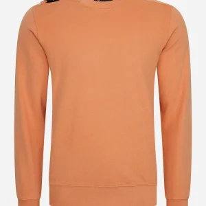 Core crew sweat - coral gold