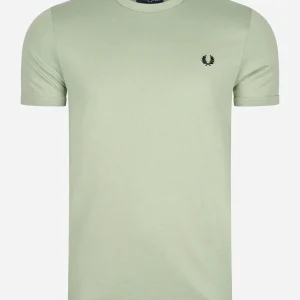 Ringer t-shirt - seagrass