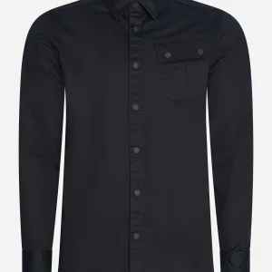 Graphite overshirt - black