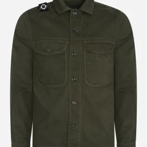 Two pocket overshirt - oil slick