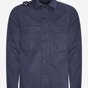 Two pocket overshirt - ink navy