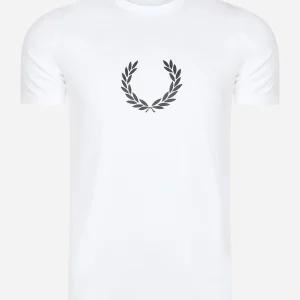Laurel wreath graphic t-shirt - white