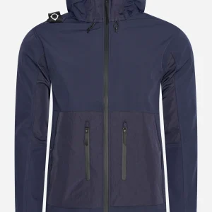 Softshell hooded jacket - ink navy