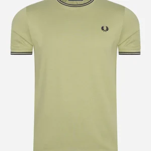 Twin tipped t-shirt - sage green