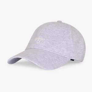 Jersey cascade sports cap - grey marl