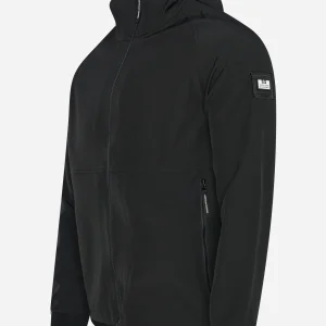 Stipe softshell - black