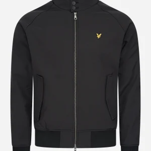 Softshell harrington jacket - jet black