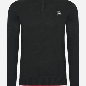 Henlock knitwear - black