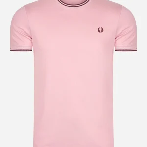 Twin tipped t-shirt - chalky pink