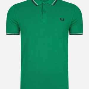 Twin tipped fred perry shirt - fp green
