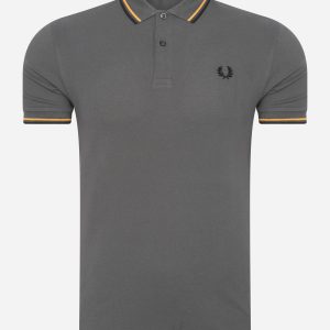 Twin tipped polo - gunmetal gold black