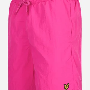 Plain swim short - pink scorch