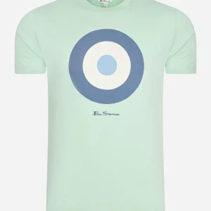 Signature target tee - eggshell