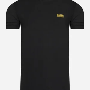 Essential small logo tee - black