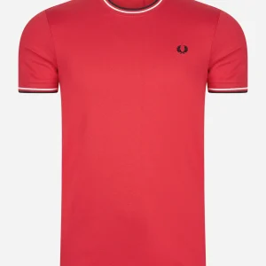 Twin tipped t-shirt - washed red