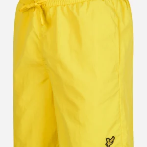 Plain swim short - yellow scorch
