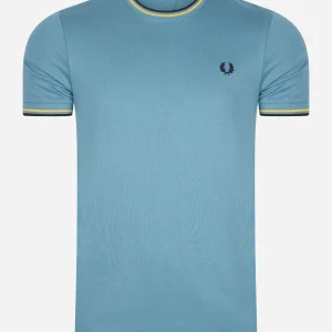 Twin tipped t-shirt - ash blue