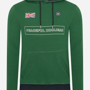 Flag hoodie - race green
