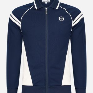 New ascot track top - maritime blue gardenia