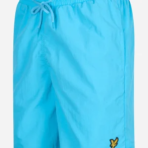 Plain swim short - blue scorch