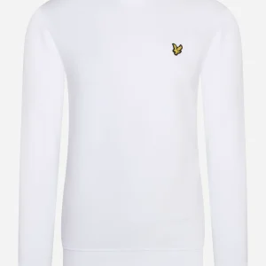 Crew neck sweatshirt - white