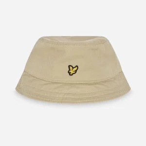 Cotton twill bucket hat - natural green