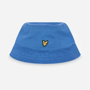 Cotton twill bucket hat - spring blue