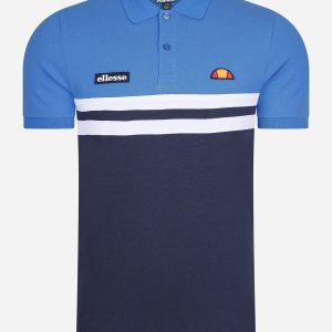 Muccio polo - blue navy white