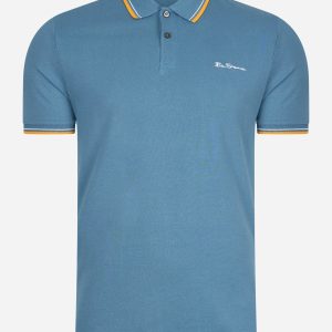 Signature polo - blue shadow