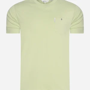 Signature pocket tee - pistachio