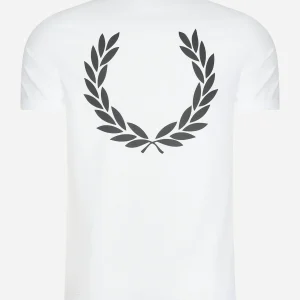 Back graphic t-shirt - white
