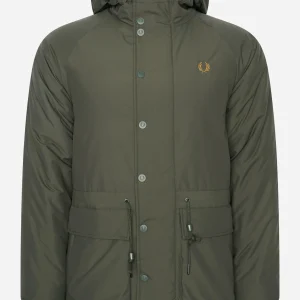Padded zip-through jacket - hunting green